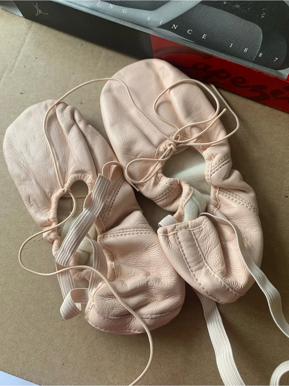 Capezio Pink Ballet Shoes, size 7.5